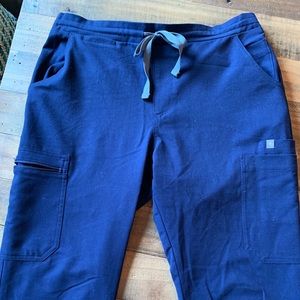Navy blue yola figs scrubs